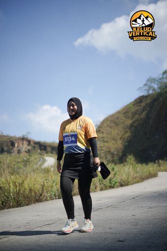 Race photo from Kelud Vertical Challenge 2024
