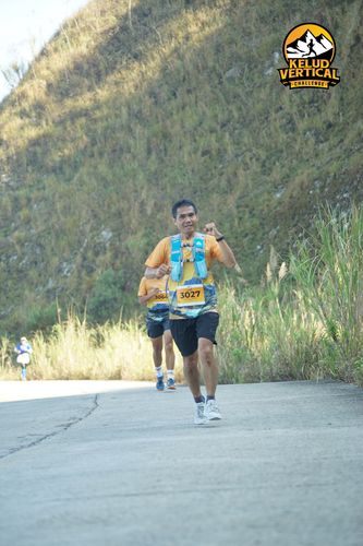 Race photo from Kelud Vertical Challenge 2024