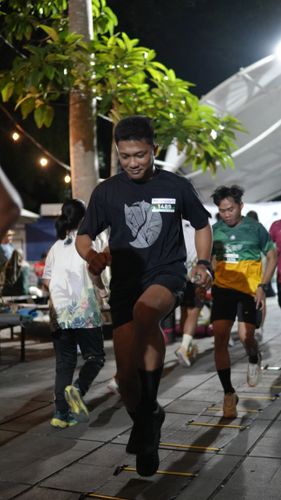 Race photo from ISC - Arutmin Borneo Run 