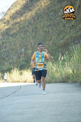 Race photo from Kelud Vertical Challenge 2024