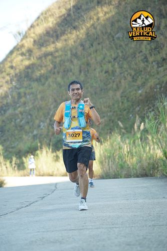 Race photo from Kelud Vertical Challenge 2024