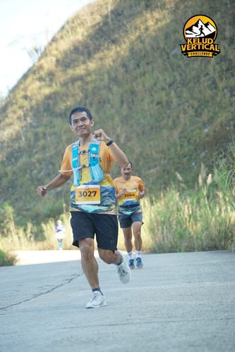 Race photo from Kelud Vertical Challenge 2024
