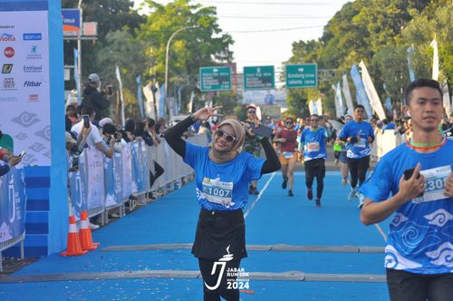 Race photo from Jabar Run 10K 2024