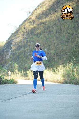 Race photo from Kelud Vertical Challenge 2024