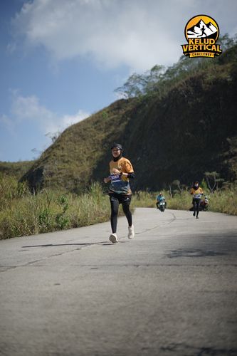 Race photo from Kelud Vertical Challenge 2024
