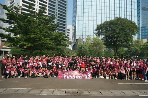 Race photo from Assurance Fun Run 2024