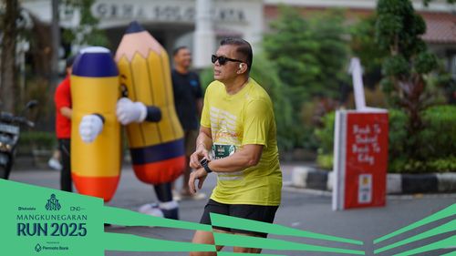 Race photo from Mangkunegaran Run 2025