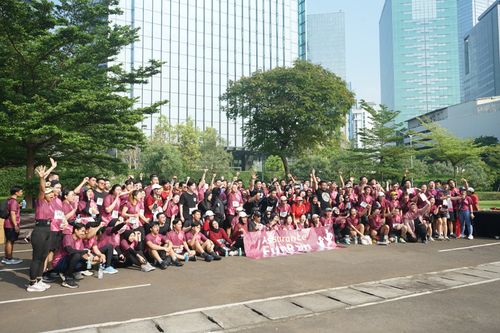 Race photo from Assurance Fun Run 2024