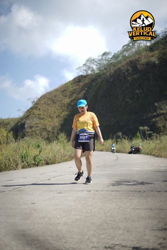 Race photo from Kelud Vertical Challenge 2024