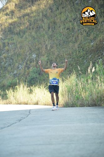 Race photo from Kelud Vertical Challenge 2024