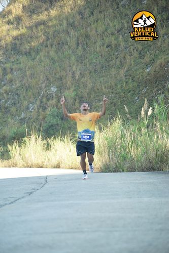 Race photo from Kelud Vertical Challenge 2024