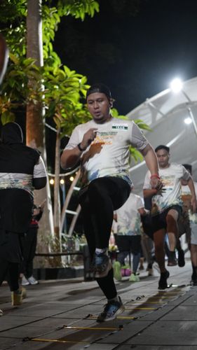 Race photo from ISC - Arutmin Borneo Run 