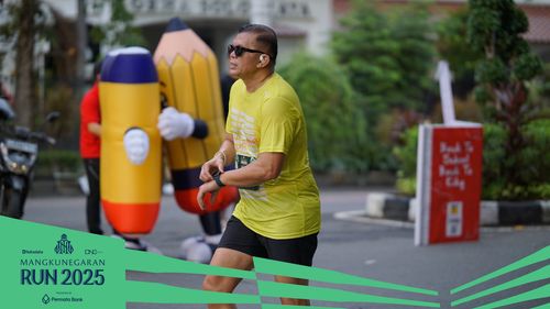 Race photo from Mangkunegaran Run 2025