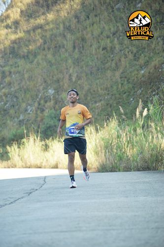 Race photo from Kelud Vertical Challenge 2024