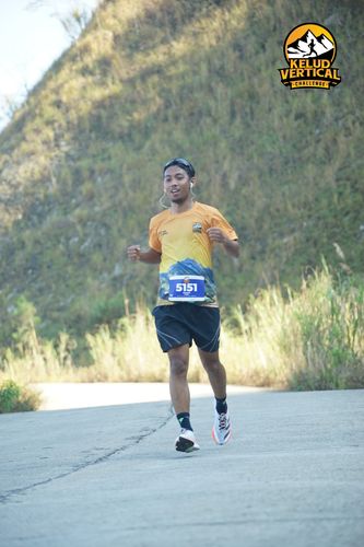 Race photo from Kelud Vertical Challenge 2024