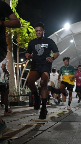 Race photo from ISC - Arutmin Borneo Run 
