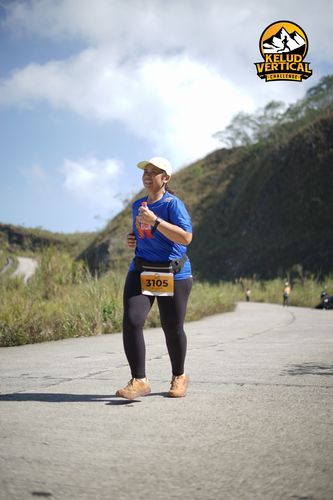 Race photo from Kelud Vertical Challenge 2024