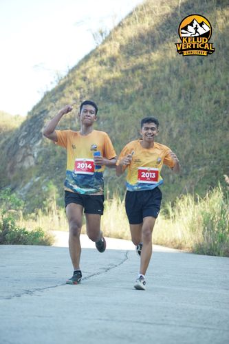 Race photo from Kelud Vertical Challenge 2024