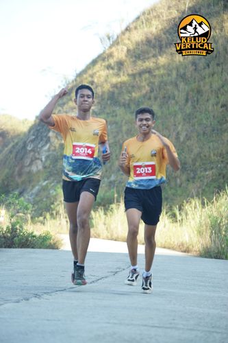 Race photo from Kelud Vertical Challenge 2024