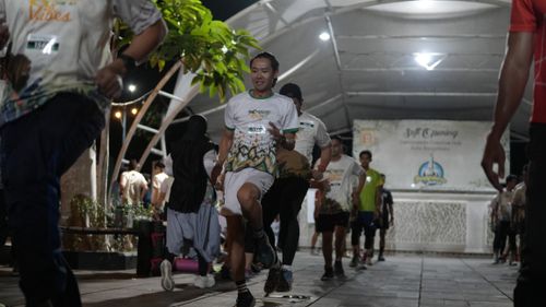 Race photo from ISC - Arutmin Borneo Run 