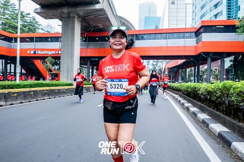 Race photo from ONE RUN 10K 2025