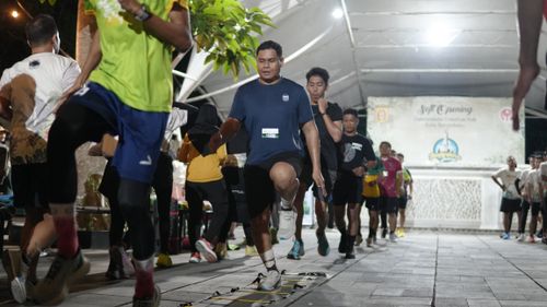 Race photo from ISC - Arutmin Borneo Run 