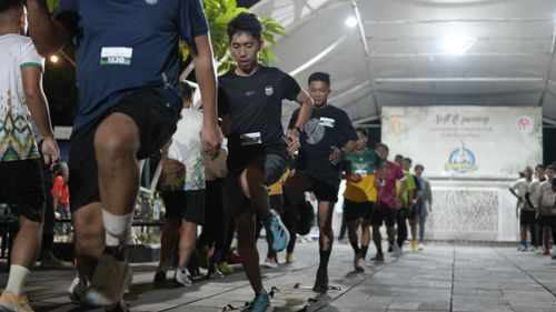 Race photo from ISC - Arutmin Borneo Run 