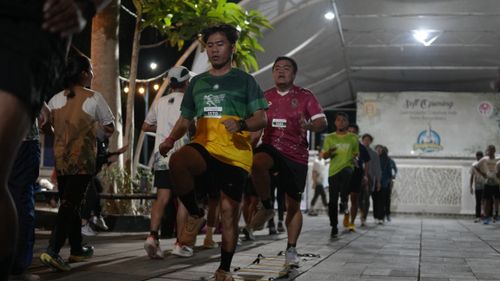 Race photo from ISC - Arutmin Borneo Run 