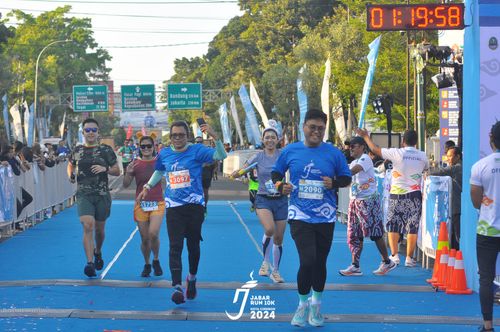 Race photo from Jabar Run 10K 2024