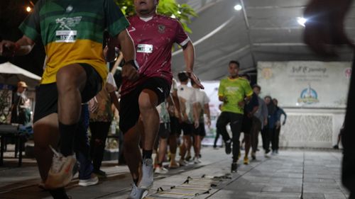 Race photo from ISC - Arutmin Borneo Run 