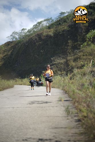 Race photo from Kelud Vertical Challenge 2024