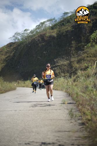Race photo from Kelud Vertical Challenge 2024