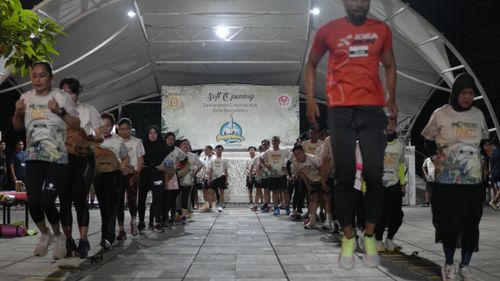 Race photo from ISC - Arutmin Borneo Run 