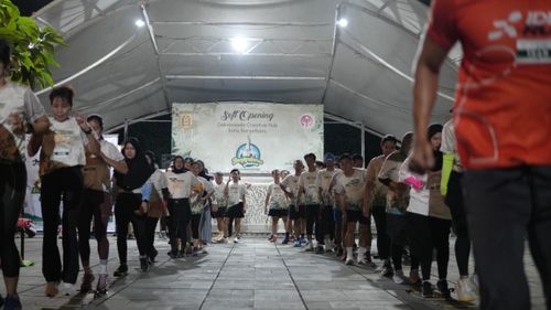 Race photo from ISC - Arutmin Borneo Run 