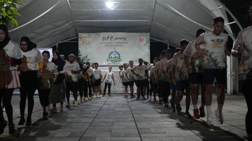 Race photo from ISC - Arutmin Borneo Run 