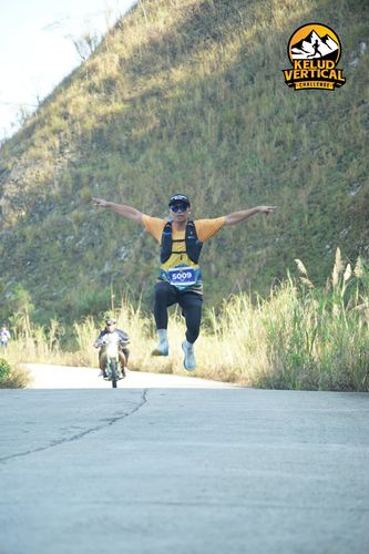 Race photo from Kelud Vertical Challenge 2024