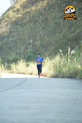 Race photo from Kelud Vertical Challenge 2024