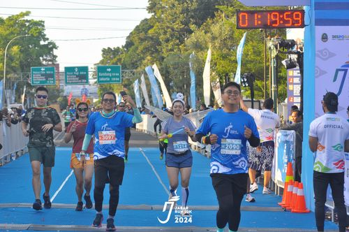 Race photo from Jabar Run 10K 2024