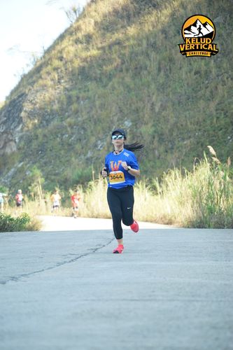 Race photo from Kelud Vertical Challenge 2024