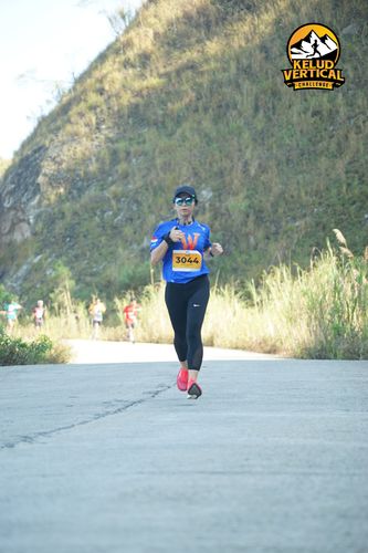 Race photo from Kelud Vertical Challenge 2024