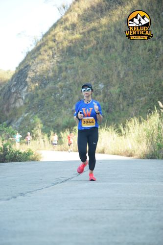 Race photo from Kelud Vertical Challenge 2024