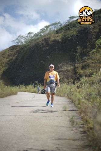 Race photo from Kelud Vertical Challenge 2024