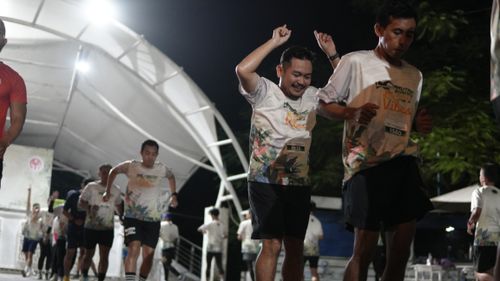Race photo from ISC - Arutmin Borneo Run 