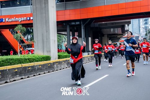 Race photo from ONE RUN 10K 2025