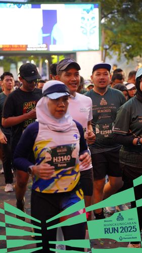 Race photo from Mangkunegaran Run 2025