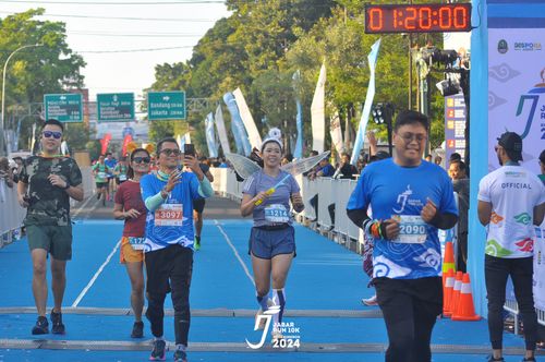 Race photo from Jabar Run 10K 2024