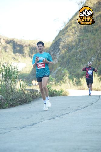 Race photo from Kelud Vertical Challenge 2024