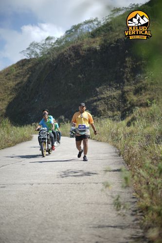 Race photo from Kelud Vertical Challenge 2024