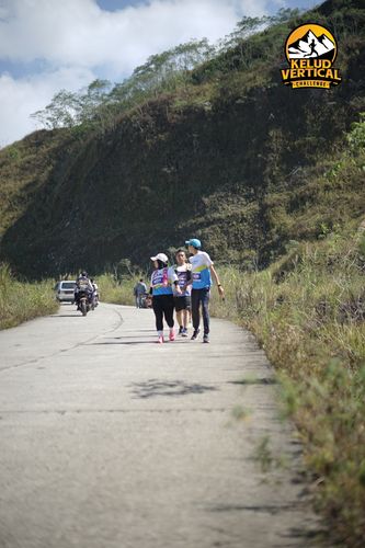 Race photo from Kelud Vertical Challenge 2024