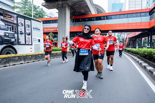 Race photo from ONE RUN 10K 2025